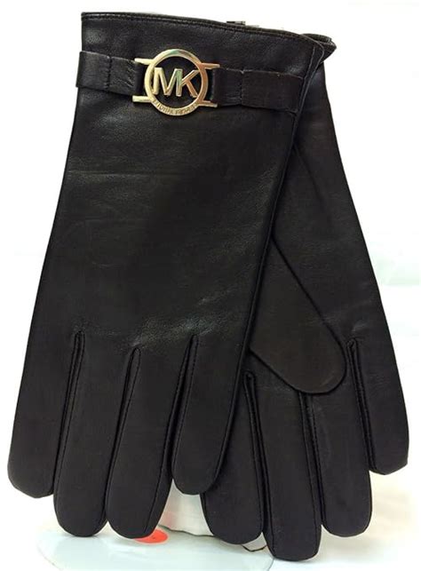 michael kors women's leather gloves.